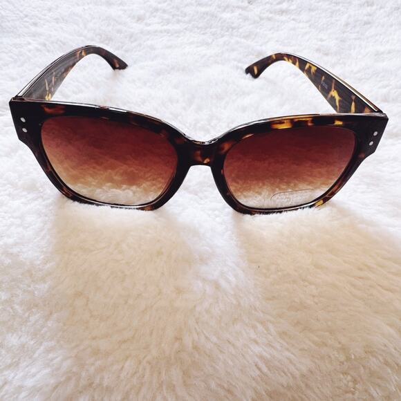 Jack Light Tortoise Brown Square Sunglasses - Picture 3 of 12